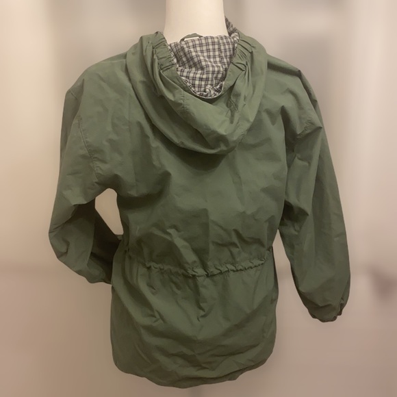 Lands’ End Zip-up Lined Nylon Hooded Jacket - Picture 3 of 8